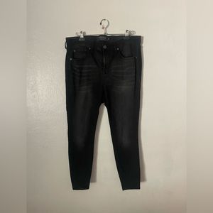 Torrid black high rise skinny jeans size 14